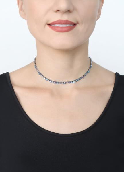 Blue/purple - Water Cascade necklace - Konplott
